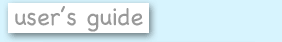 user's guide